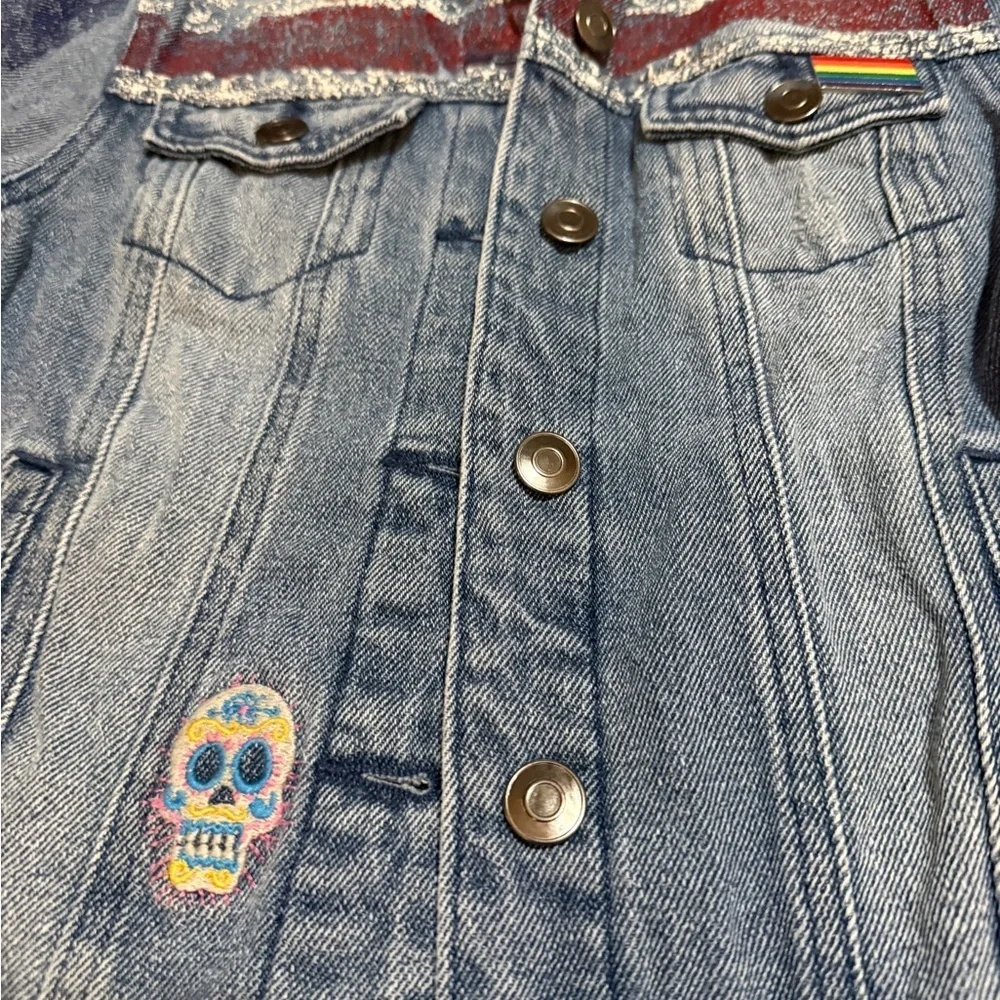 Disney Marvel Doctor Strange American Chavez Denim Jacket - Medium